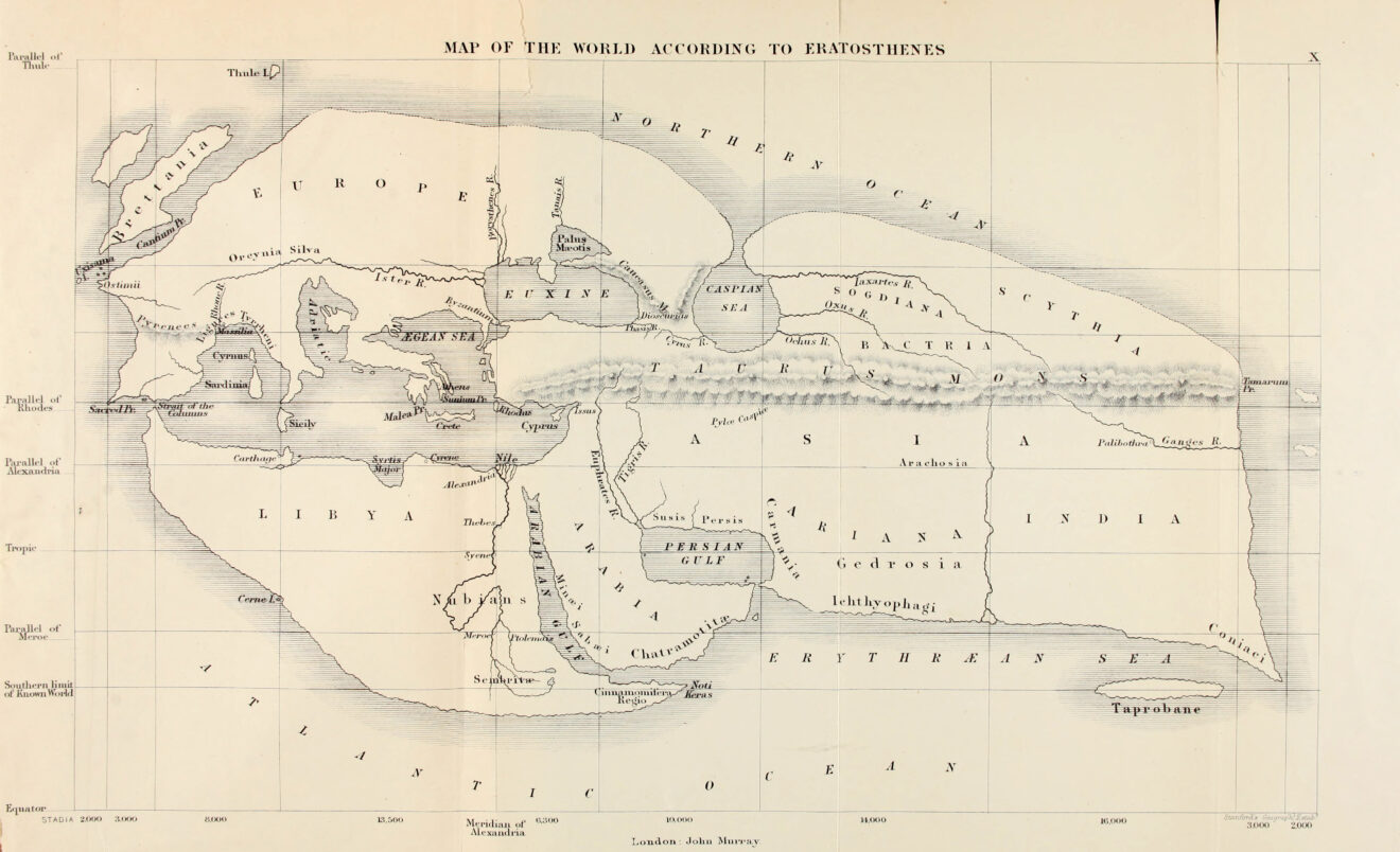 First map of Sri Lanka (Taprobane), c. 194 BC | Sri Lanka Archaeology